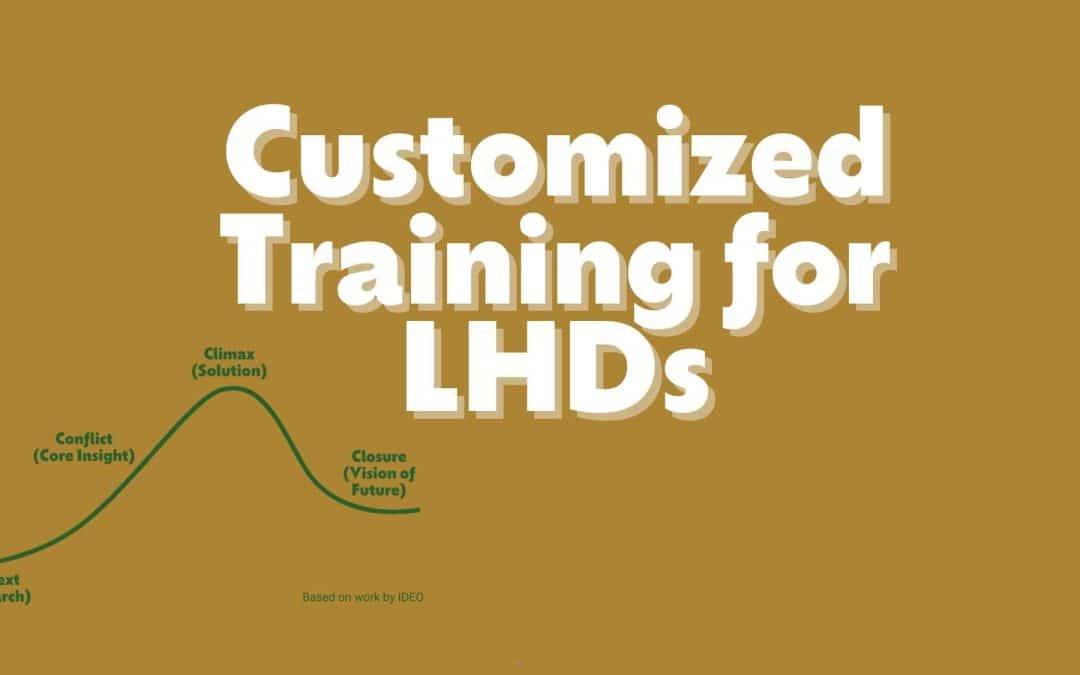 Customized Data Storytelling Training for Public Health