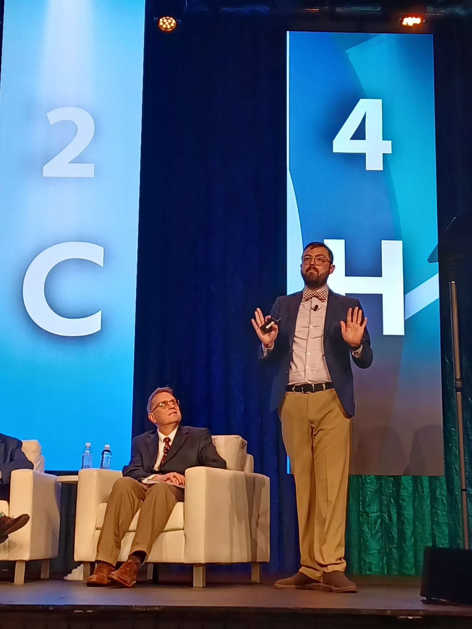 Jefferson McMillan-Wilhoit speaking at NACCHO 360