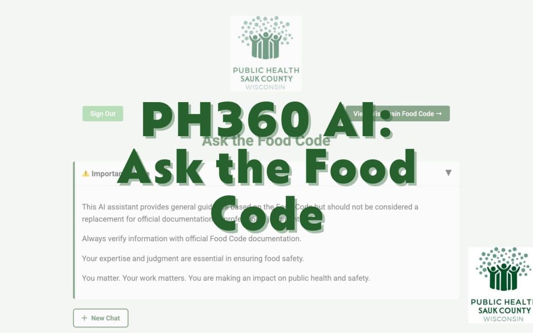 PH360  Environmental Health AI: Turning Your Food Code Into a Trusted Teammate