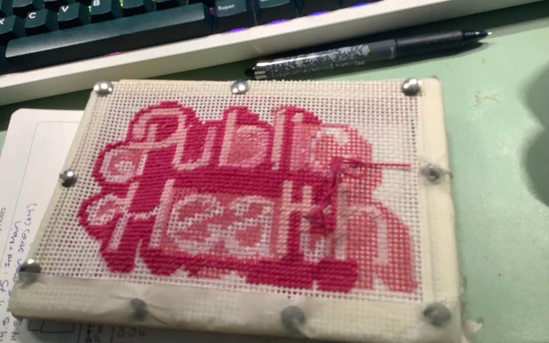 Public Health Needlepoint Pattern