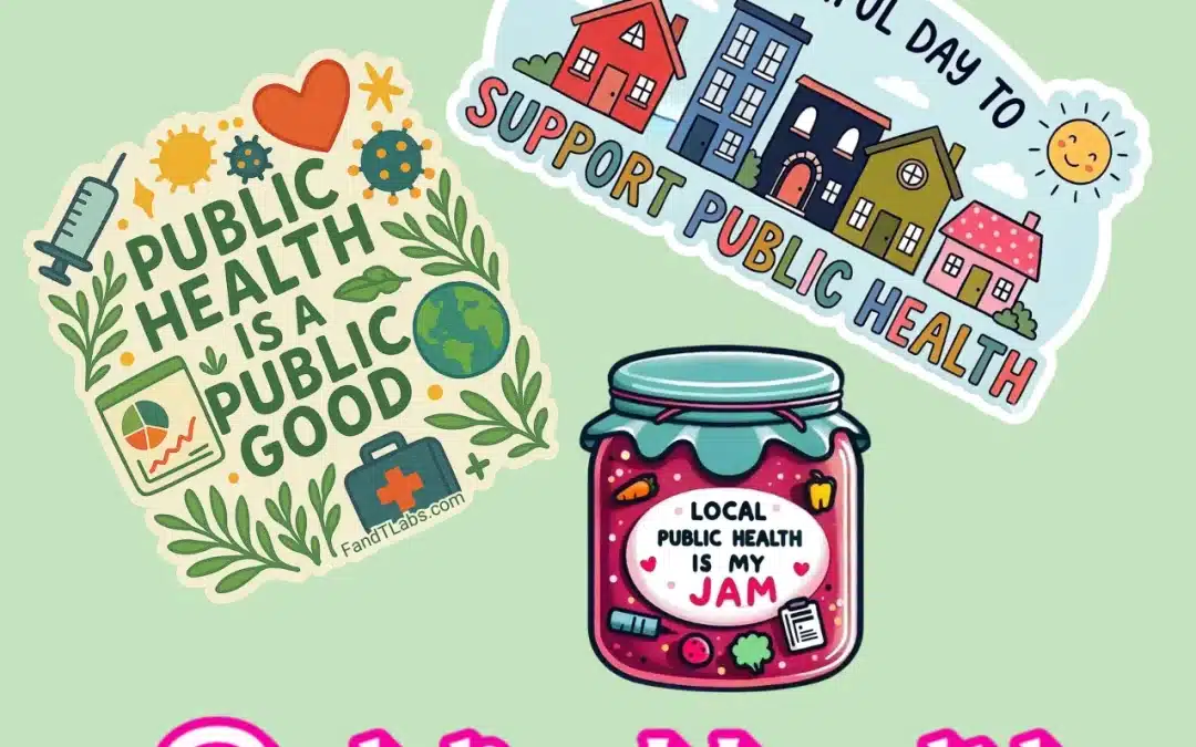 FREE Public Health Stickers – 2026