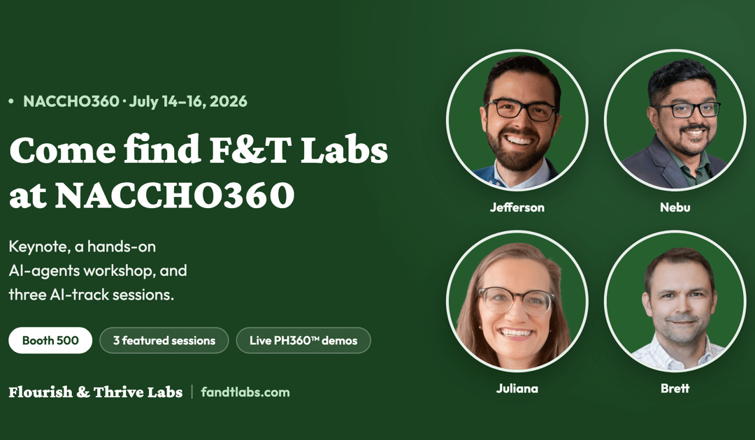 Meet F&T Labs at NACCHO360