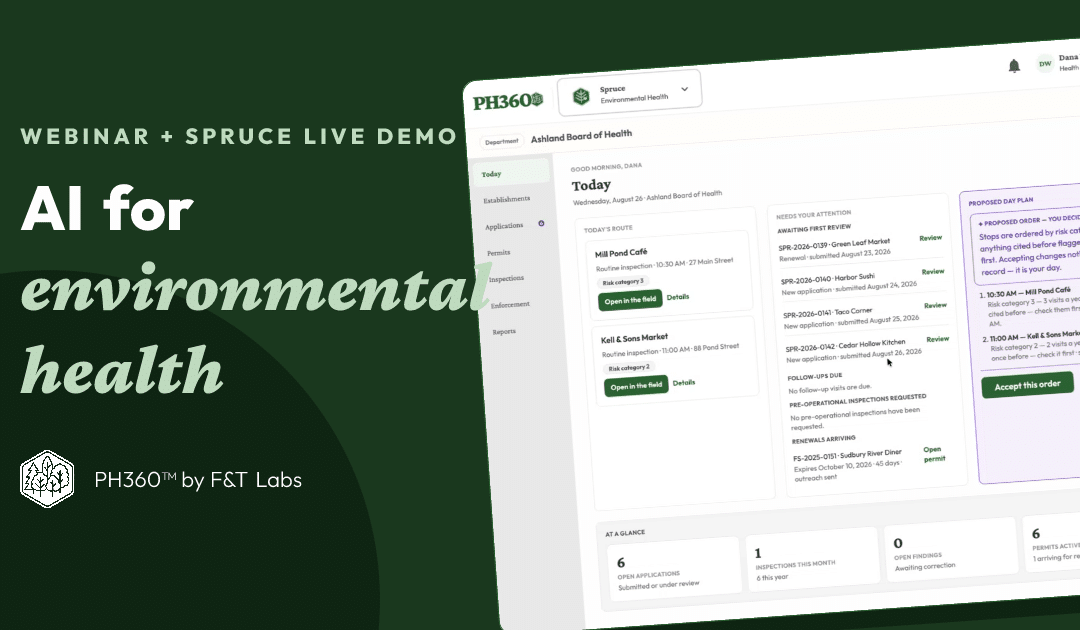 AI for Environmental Health
