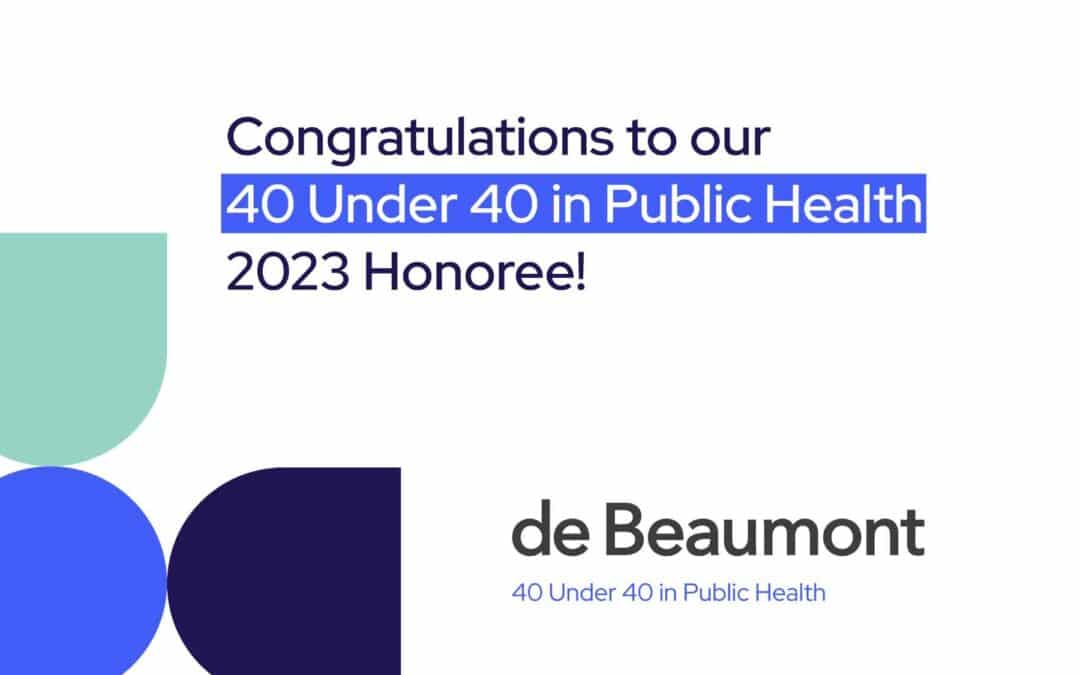 Flourish & Thrive Labs Celebrates Nebu Kolenchery’s Inclusion in the de Beaumont Foundation’s 40 Under 40 in Public Health